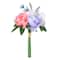 13" Purple & Pink Rose & Peony Bouquet by Ashland®